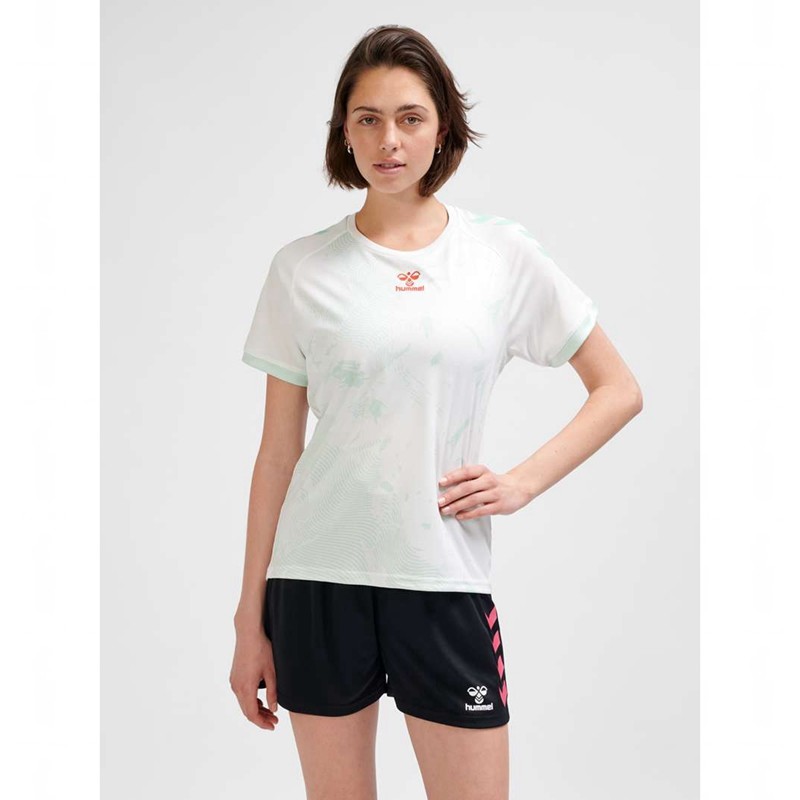 Hummel Graphic Universe Ss Ženske Dres Bijele | 476899-212