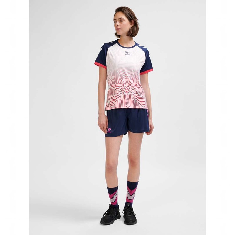 Hummel Graphic Universe Ss Ženske Dres Roze | 987152-013