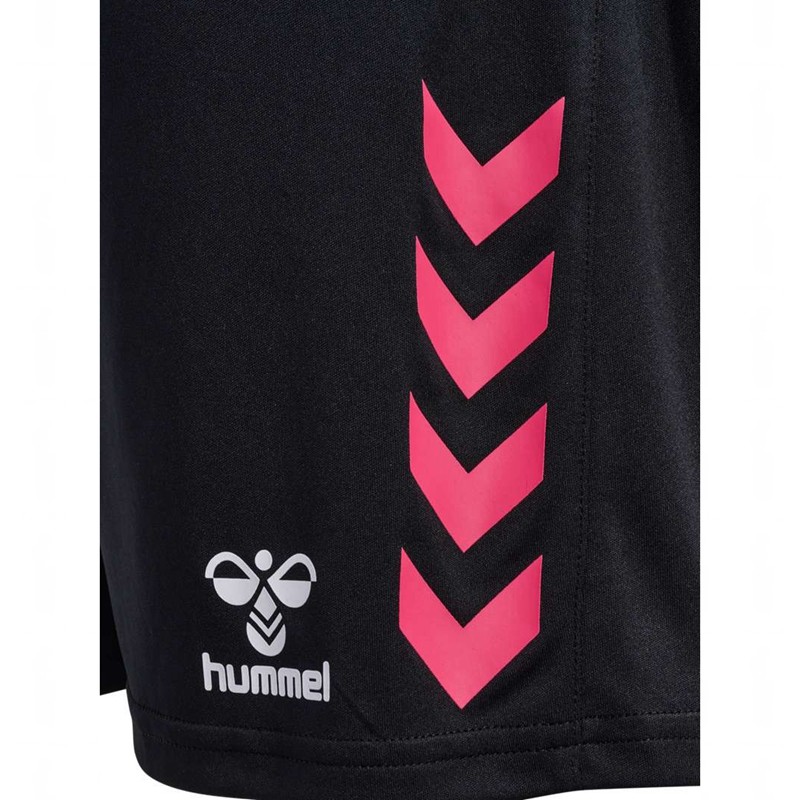 Hummel Graphic Universe Ženske Kratke Hlače Crne | 393268-351