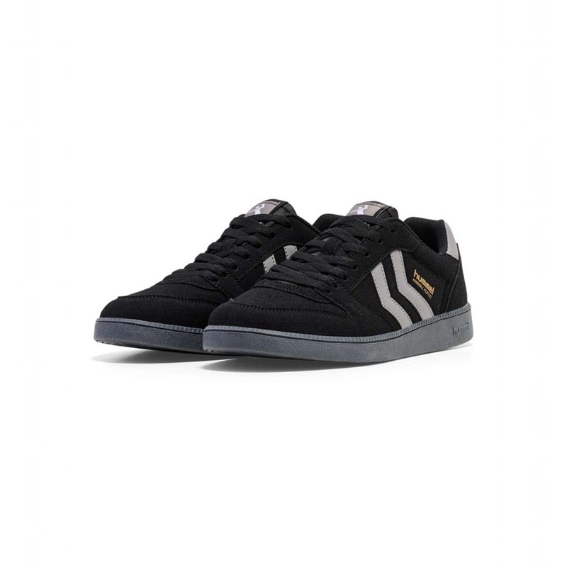 Hummel Handball Perfekt Synth. Suede Muške Tenisice Crne | 694908-727