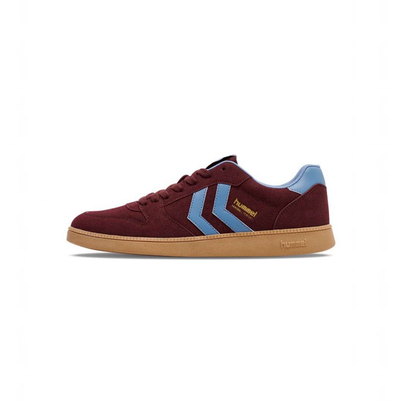 Hummel Handball Perfekt Synth. Suede Ženske Tenisice Bordo | 291855-593