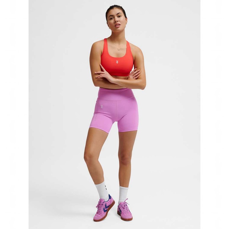 Hummel Hiit Impact Hw Short Ženske Hulahopke Roze | 247590-625
