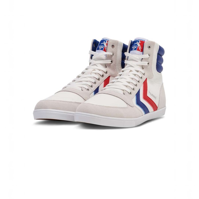 Hummel Hummel Slimmer Stadil High Muške Dukserice Bijele | 435949-223