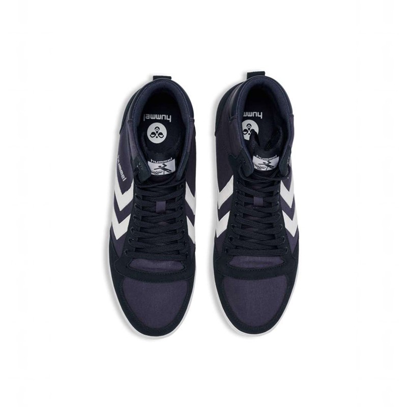 Hummel Hummel Slimmer Stadil High Muške Tenisice Crne | 373080-166