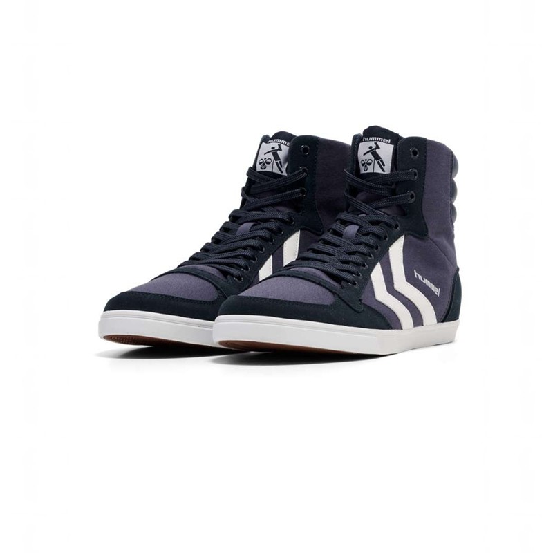 Hummel Hummel Slimmer Stadil High Muške Tenisice Crne | 373080-166
