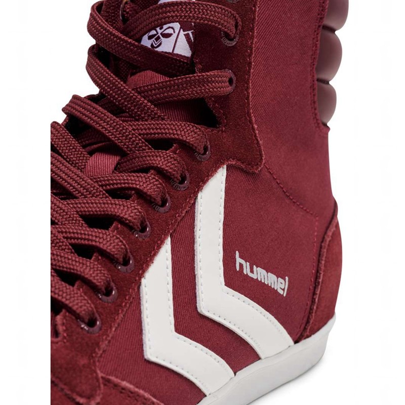 Hummel Hummel Slimmer Stadil High Muške Tenisice Crvene | 904805-817