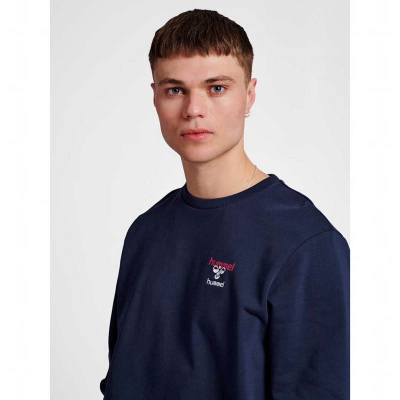 Hummel Ic Dayton Muške Dukserice Tamnoplave | 292549-702