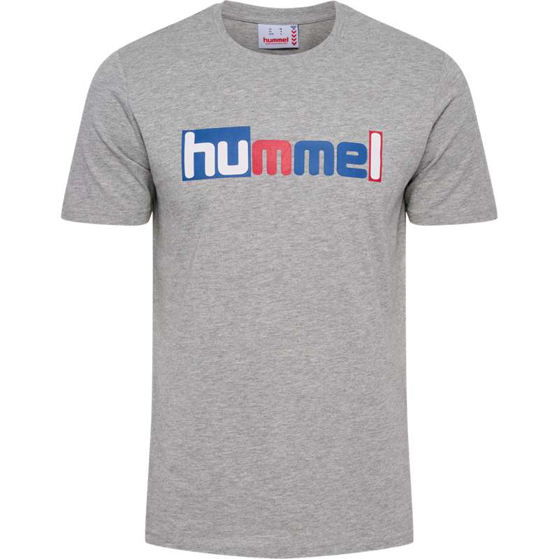 Hummel Ic Marty Muške Majice Sive | 929059-400