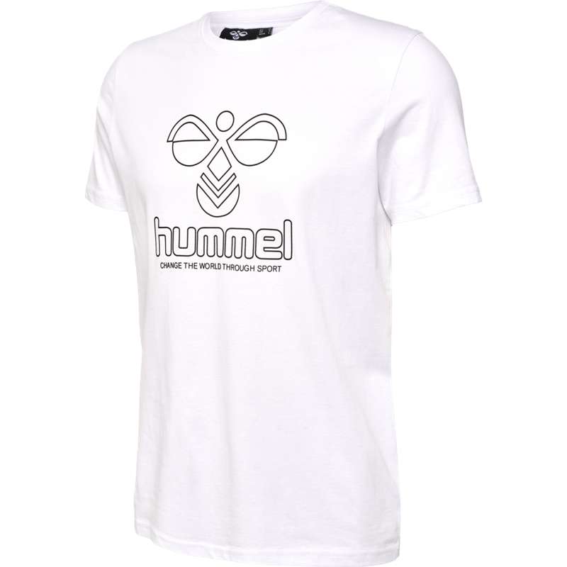 Hummel Icons Graphic Muške Majice Bijele | 146496-761