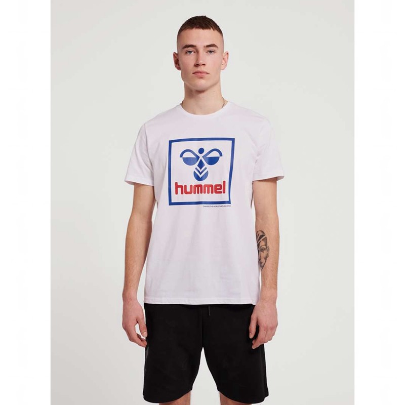 Hummel Isam 2.0 Muške Kratke Hlače Bijele | 674088-990