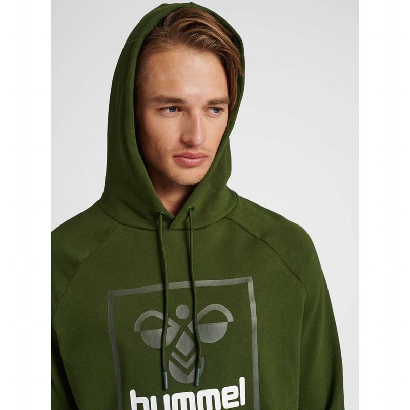Hummel Isam 2.0 Muške Majica s Kapuljačom Zelene | 492890-592