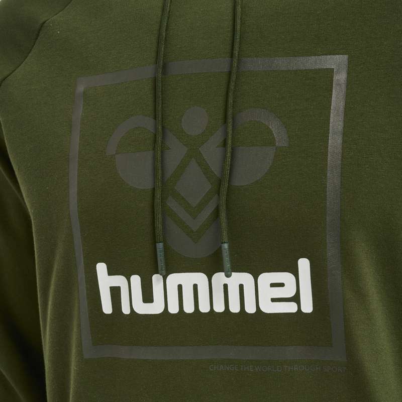 Hummel Isam 2.0 Muške Majica s Kapuljačom Zelene | 492890-592