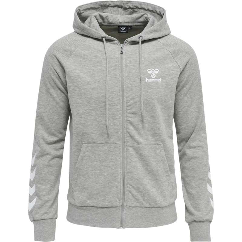 Hummel Isam 2.0 Zip Muške Majica s Kapuljačom Sive | 702159-691