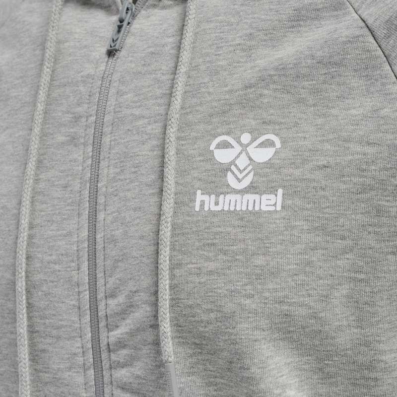Hummel Isam 2.0 Zip Muške Majica s Kapuljačom Sive | 702159-691