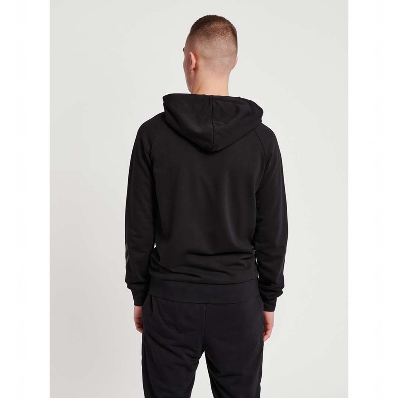 Hummel Isam 2.0 Zip Muške Majica s Kapuljačom Crne | 653285-536