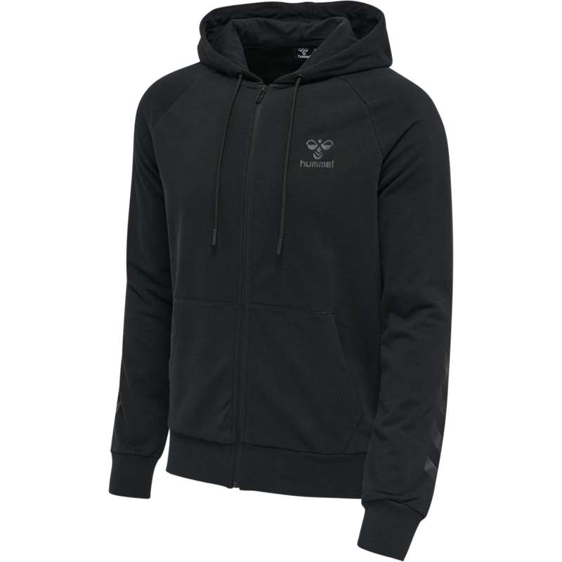Hummel Isam 2.0 Zip Muške Majica s Kapuljačom Crne | 653285-536