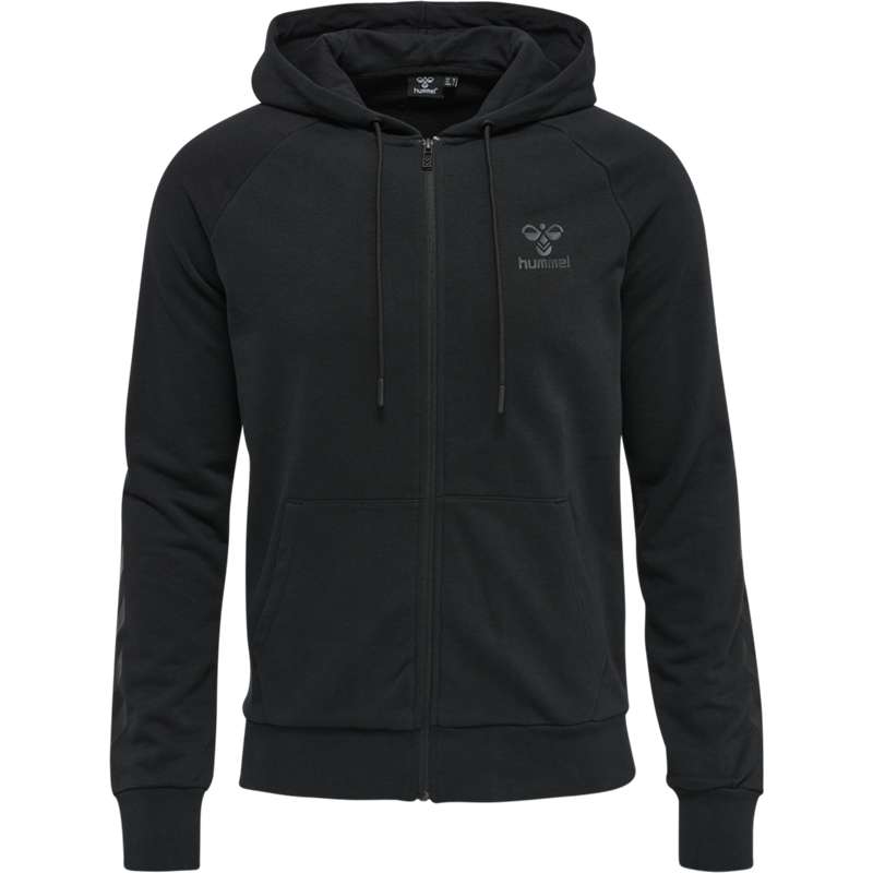 Hummel Isam 2.0 Zip Muške Majica s Kapuljačom Crne | 653285-536
