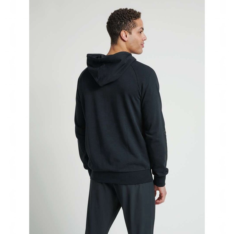 Hummel Isam Zip Muške Majica s Kapuljačom Crne | 459803-115