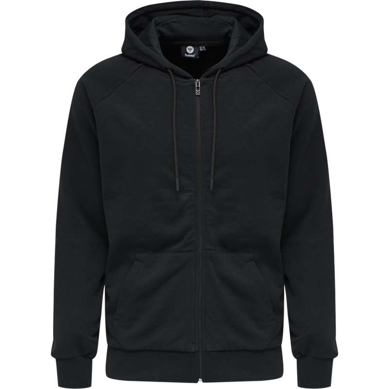 Hummel Isam Zip Muške Majica s Kapuljačom Crne | 459803-115