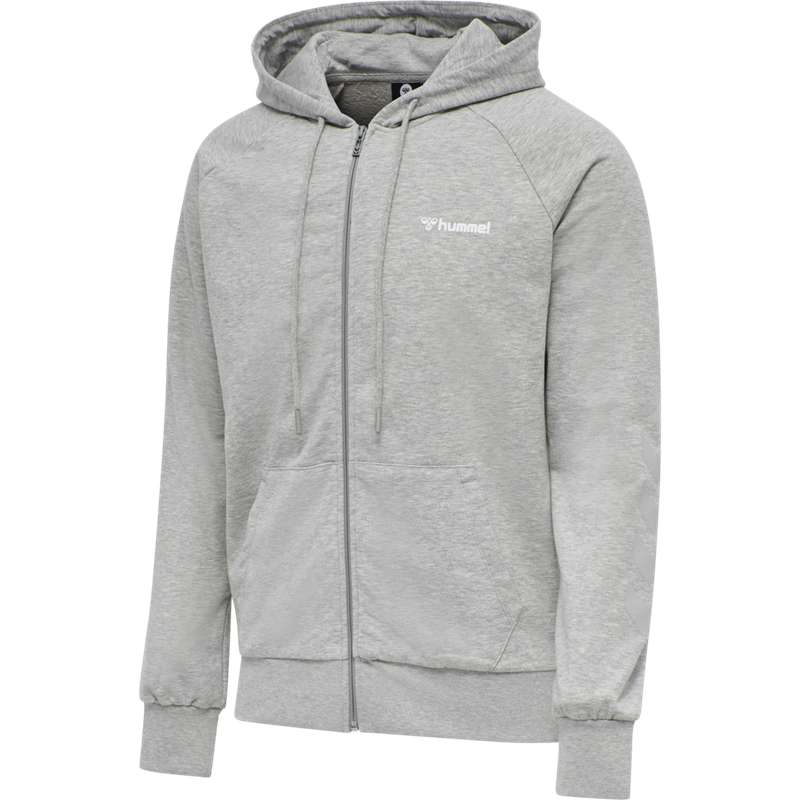 Hummel Isam Zip Muške Majica s Kapuljačom Sive | 983124-535
