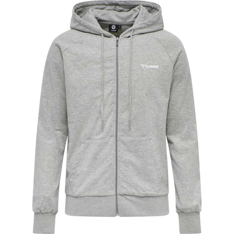 Hummel Isam Zip Muške Majica s Kapuljačom Sive | 983124-535