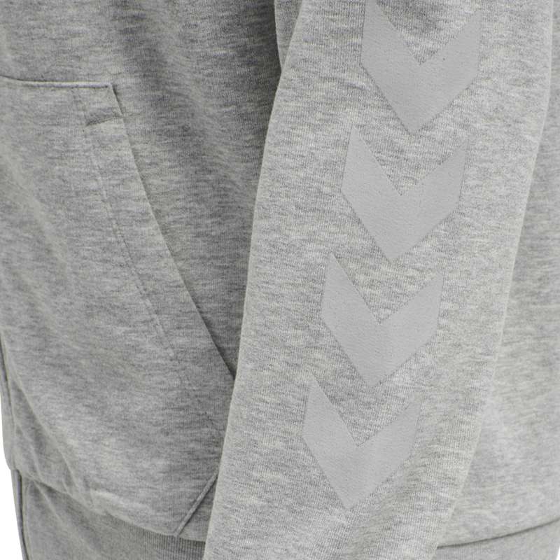 Hummel Isam Zip Muške Majica s Kapuljačom Sive | 983124-535