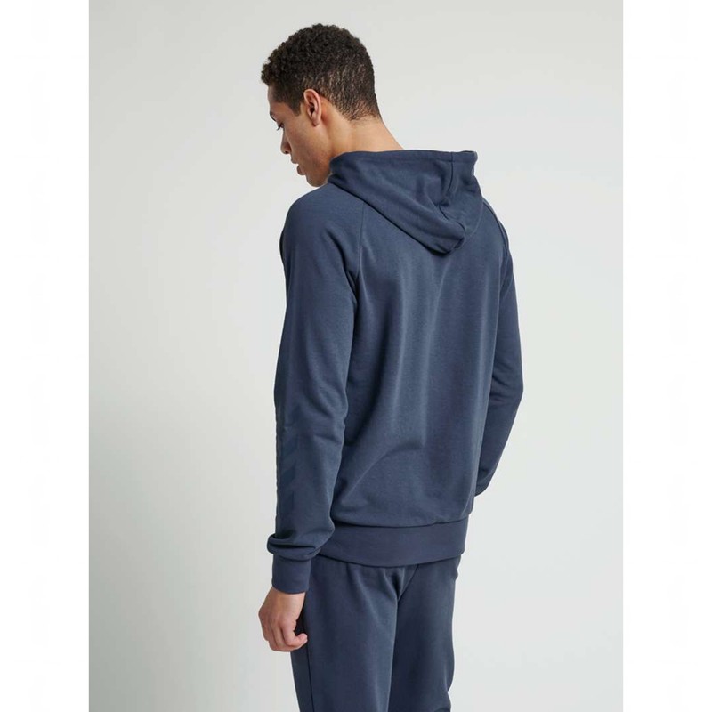 Hummel Isam Zip Muške Majica s Kapuljačom Tamnoplave | 441359-069