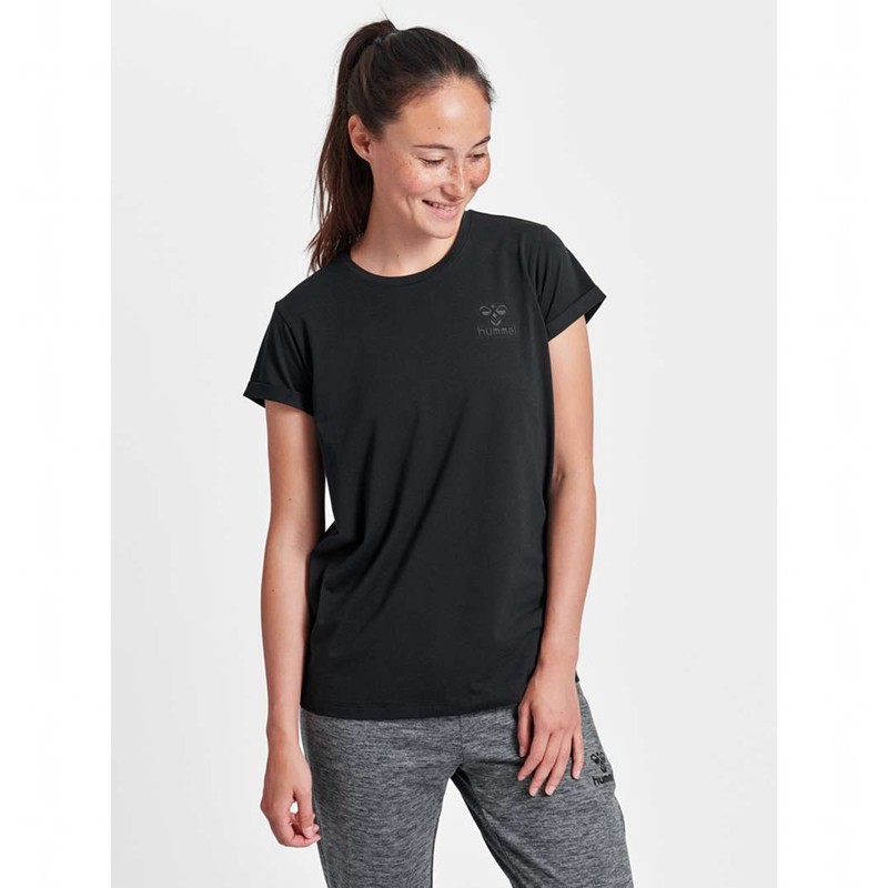 Hummel Isobella S/S Ženske Majice Crne | 927777-916