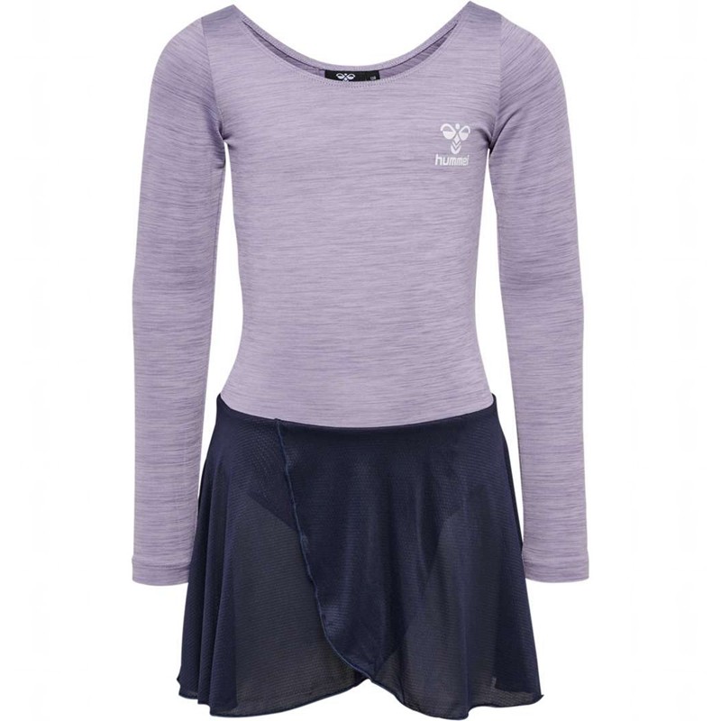 Hummel Jane Dječje Haljina Boje Lavande | 829749-845