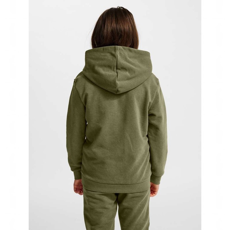Hummel Jr Base Dječje Majica s Kapuljačom Zelene | 266733-499
