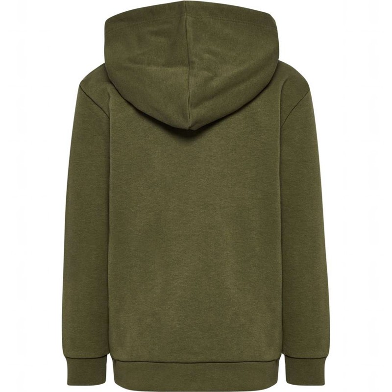 Hummel Jr Base Dječje Majica s Kapuljačom Zelene | 266733-499