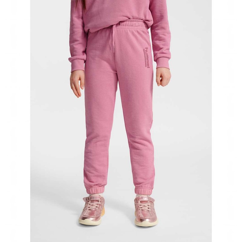 Hummel Jr Base Regular Dječje Hlače Roze | 268494-521