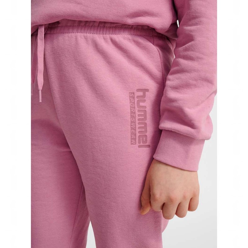 Hummel Jr Base Regular Dječje Hlače Roze | 268494-521
