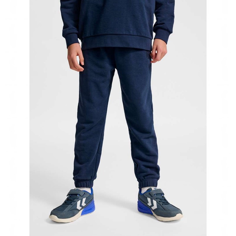 Hummel Jr Base Regular Dječje Hlače Tamnoplave | 953832-791