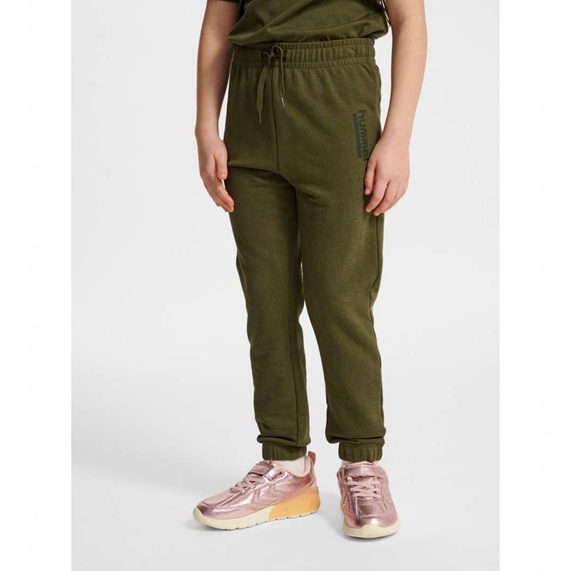 Hummel Jr Base Regular Dječje Hlače Zelene | 155596-667
