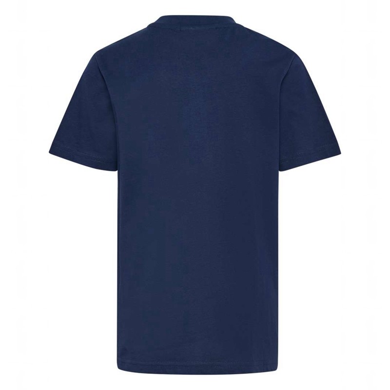 Hummel Jr Base S/S Dječje Majica s Kapuljačom Tamnoplave | 305798-227