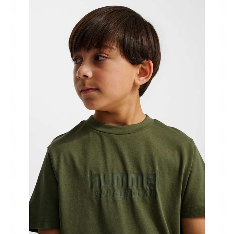 Hummel Jr Base S/S Dječje Tenisice Zelene | 480792-957