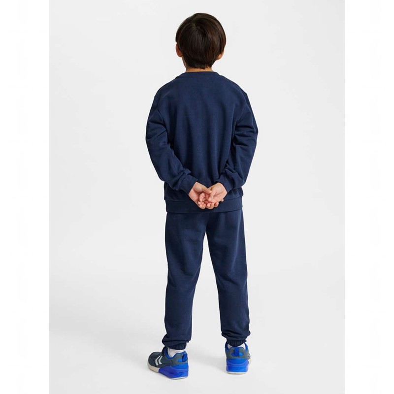 Hummel Jr Base Sweat Dječje Sportska Odjeća Tamnoplave | 214050-731