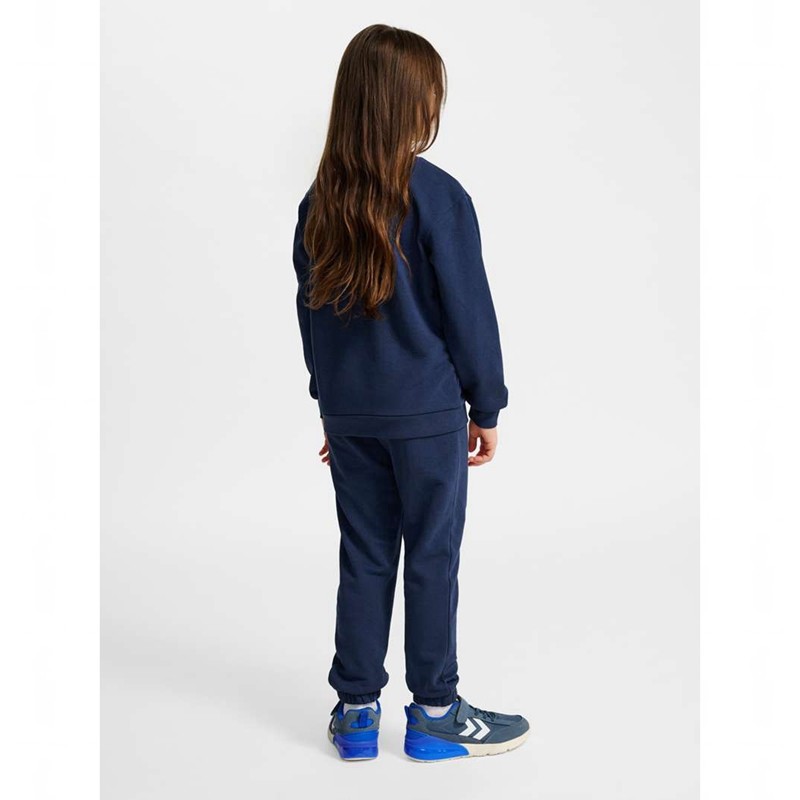 Hummel Jr Base Sweat Dječje Sportska Odjeća Tamnoplave | 214050-731