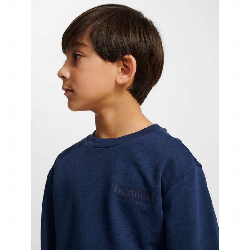 Hummel Jr Base Sweat Dječje Sportska Odjeća Tamnoplave | 214050-731