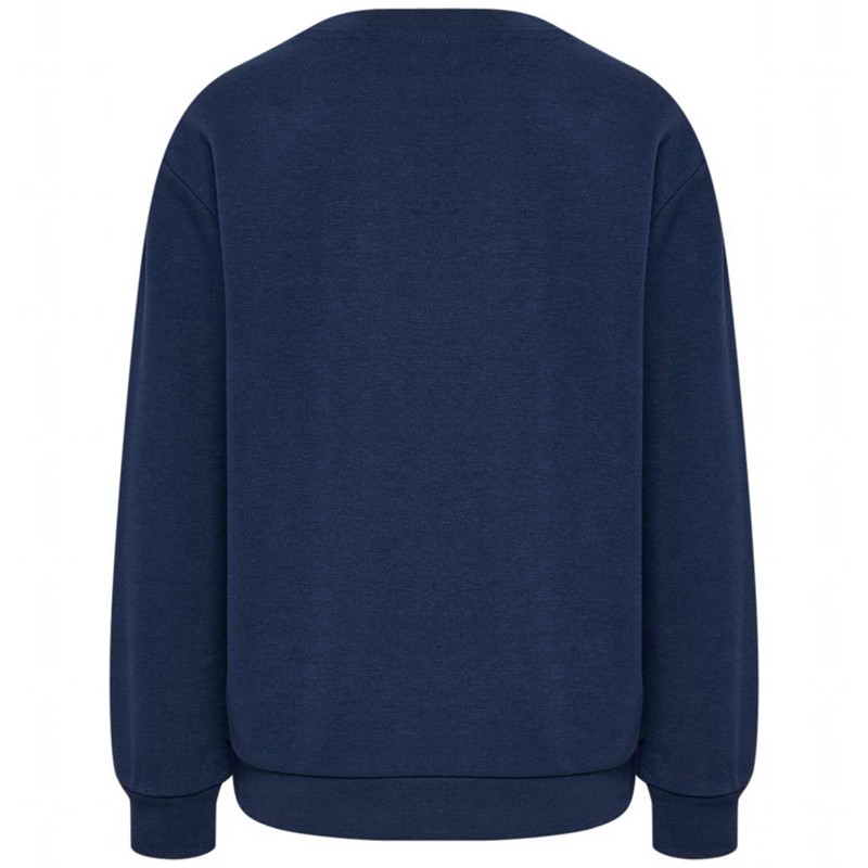 Hummel Jr Base Sweat Dječje Sportska Odjeća Tamnoplave | 214050-731