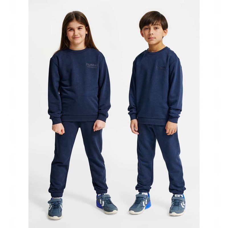 Hummel Jr Base Sweat Dječje Sportska Odjeća Tamnoplave | 214050-731