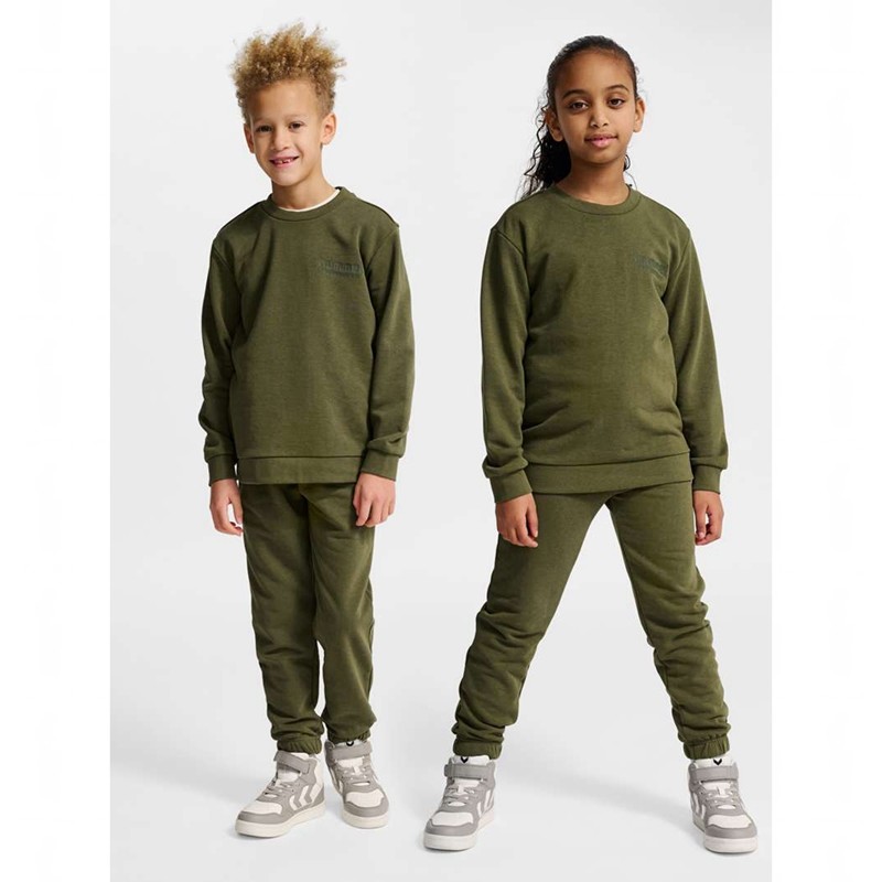 Hummel Jr Base Sweat Dječje Sportski Grudnjak Zelene | 991010-684