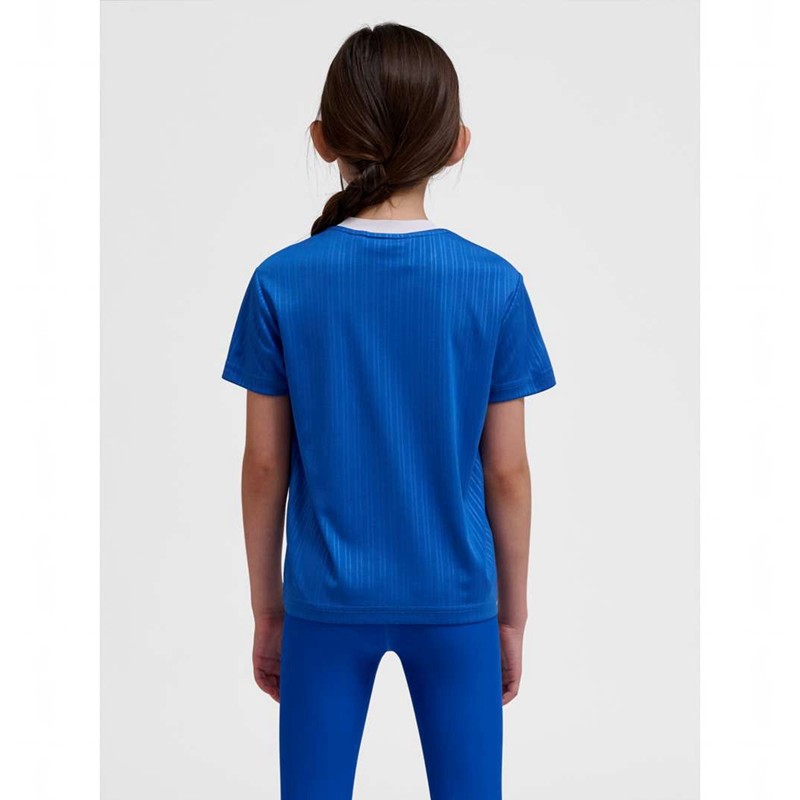 Hummel Jr Fast Loose S/S Dječje Majice Plave | 118682-029
