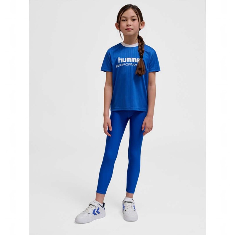 Hummel Jr Fast Loose S/S Dječje Majice Plave | 118682-029