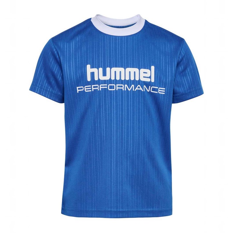 Hummel Jr Fast Loose S/S Dječje Majice Plave | 118682-029