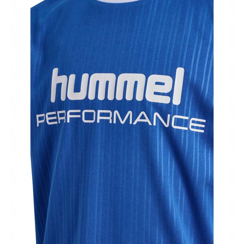 Hummel Jr Fast Loose S/S Dječje Majice Plave | 118682-029