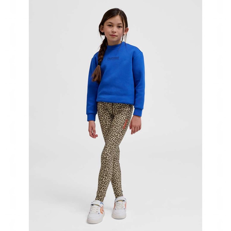 Hummel Jr Fast Mid Waist Dječje Dukserice Leopard | 320075-970