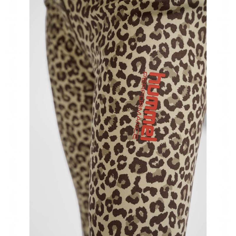 Hummel Jr Fast Mid Waist Dječje Dukserice Leopard | 320075-970