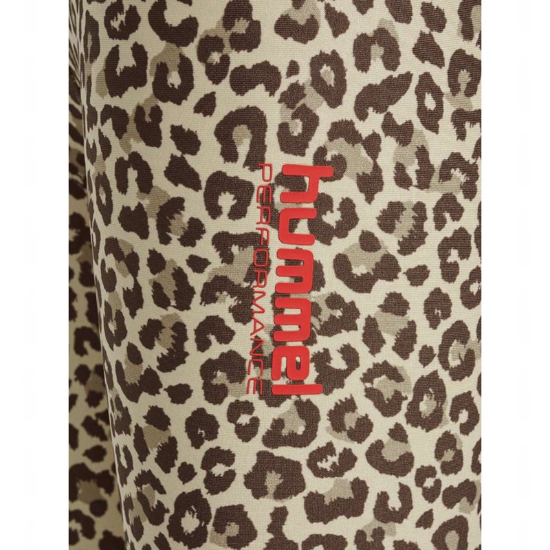 Hummel Jr Fast Mid Waist Dječje Dukserice Leopard | 320075-970